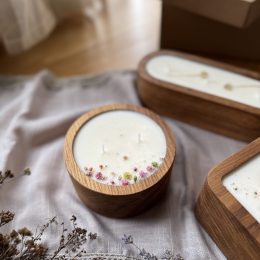 Candle "Blooming Light"